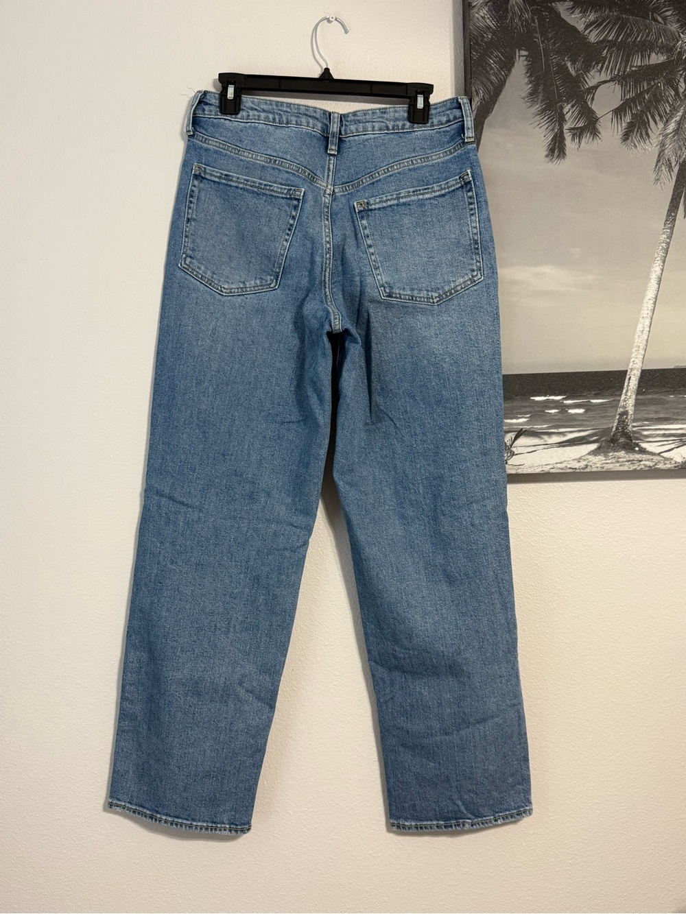 Old Navy High-Rise O.G. Loose Wide Leg Distressed Jeans - Picture 5 of 5